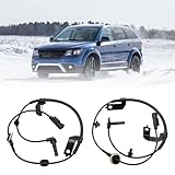 LoloWheat ABS Wheel Speed Sensor Front Left Right Fit for 2009-2020 Dodge Journey for 2008-2014 Dodge Avenger for 2007-2010 Chrysler Sebring 200 Front Drive & Right Passenger Side # ALS2408 ALS2410