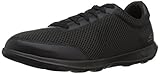 Skechers Women's GO Walk LITE Flare Sneaker, Black, 9 M US