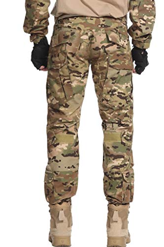 Akarmy Men's Hiking Pants For Men, Camo Travel Pants, Lightweight Mens Work Pants Hyg3Wf Cp Camo 36 #TOP1