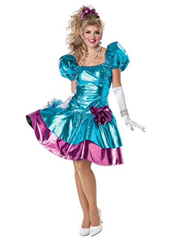 Robe de bal pour femme bleu taille M | Vêtement long de soirée