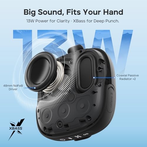 Tribit StormBox Micro 3 Portable Bluetooth Speaker, 13W, IP68 Waterproof — view 4