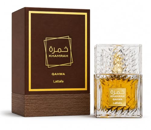 Khamrah Eau de Parfum 100ml Luxurious Long-Lasting Fragrance with Warm Spicy & Sweet Notes | Premium Unisex Perfume | Elegant Gift-Ready Bottle (Khamrah Qahwa)