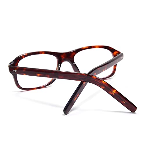 Image of Kingsmen Cosplay Eyeglasses Frame Square Handmade Acetate Glasses