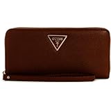 GUESS Laurel SLG Large Zip Around Wallet L Cognac