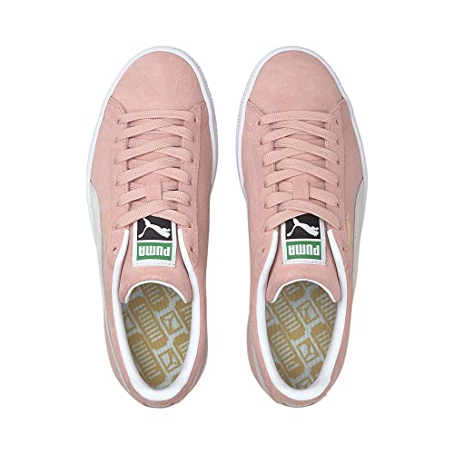 Image of PUMA Men's Basket Classic XXI Sneaker, Peachskin White, 6.5