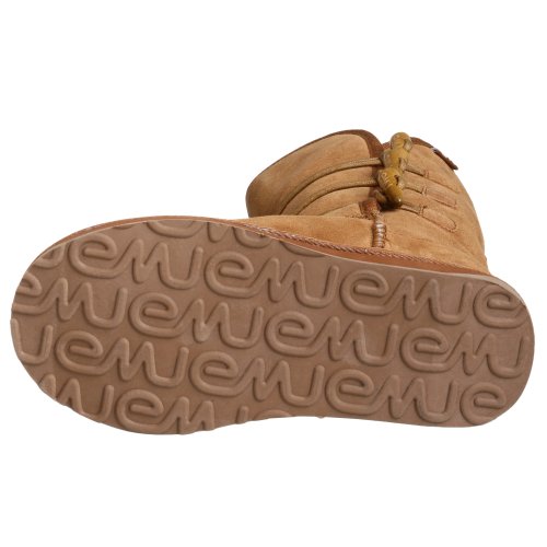 Hip Button Boot,Chestnut 