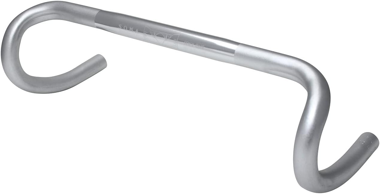 Soma Fabrications Hwy One Compact Drop Bar; Handlebar for Road Bike, 26mm 42cm