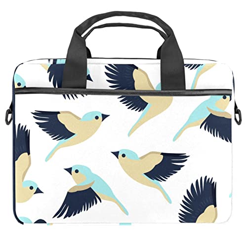 Funda portátil 14 pulgadas bandolera ordenador 13.3 maletín tableta bolsa de mensajero colibrí