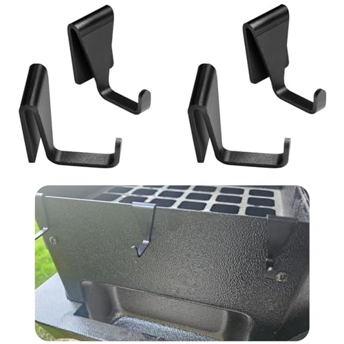 Ganchos para parrilla de aluminio, 4 piezas miniatura 1