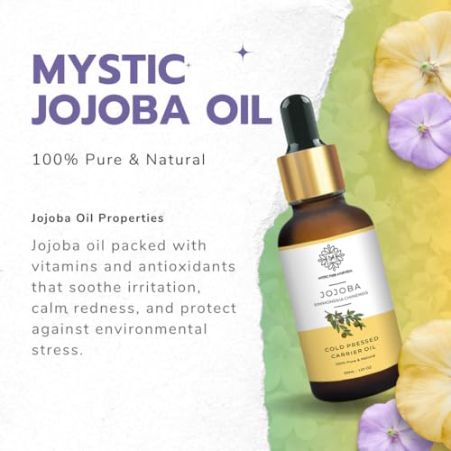 Image of Jojoba and Rosemary oil Combo For Promoting Hair Growth, Deeply Nourish and Hydrate Scalp 100% Pure & Natural (30 Ml+15 Ml) Pack of 2