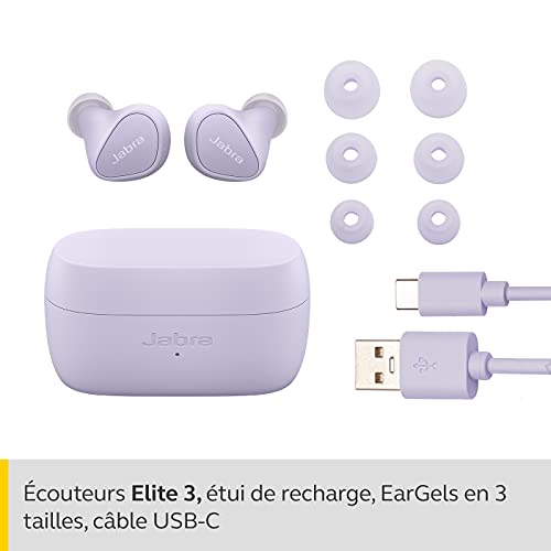 Jabra Elite 3 Écouteurs Bluetooth sans fil – Écouteurs True Wireless avec isolation du bruit – 4 microphones intégrés… - Les Beatles, Paul McCartney, John Lennon, RIngo Starr, George Harrison Jabra Elite 3 Écouteurs Bluetooth sans fil - Écouteurs True Wireless avec isolation du bruit - 4 microphones intégrés… – Image 3