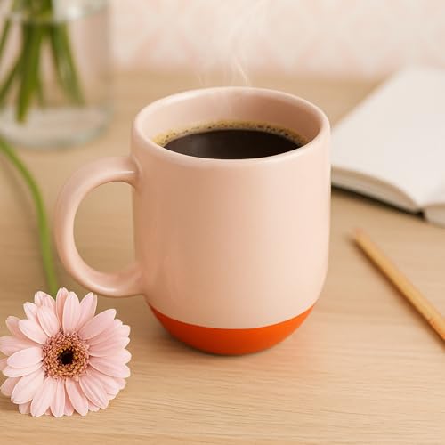 Image of Clay Craft Modern Matte Coffee Mug Set of 2, 300 ml | Fine Ceramic Tea, Coffee & Milk Mugs | Elegant & Durable Drinkware | Microwave & Dishwasher Safe | Minimalist Home, Office & Gift Collection