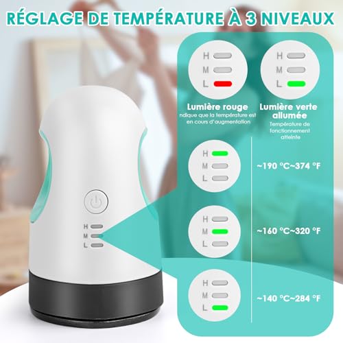 Mini presse à chaud avec 3 modes réglables pour personnaliser t-shirts et chaussures - 6
