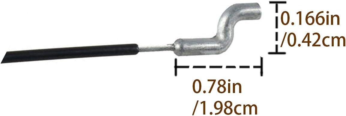 HAKATOP 946-04230b Auger Drive Clutch Cable Fits MTD Cub Cadet 746-04230 746-04230A 946-04230 946-04230A Snow Blower Thrower
