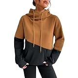 Sudadera con capucha para mujer, XL