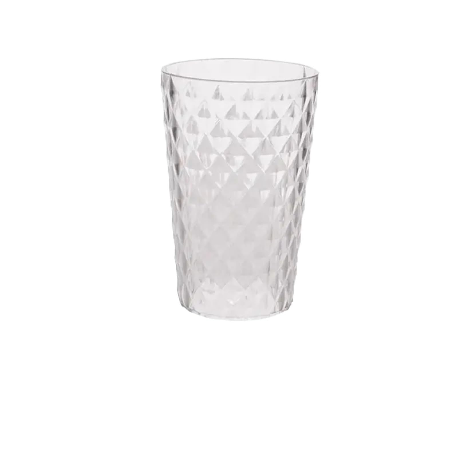 3pcs Tooth Cup Drinking Glasses Unbreakable Large Capacity Juice Coffee Tea Toothbrush For Toothpaste(Transparent)