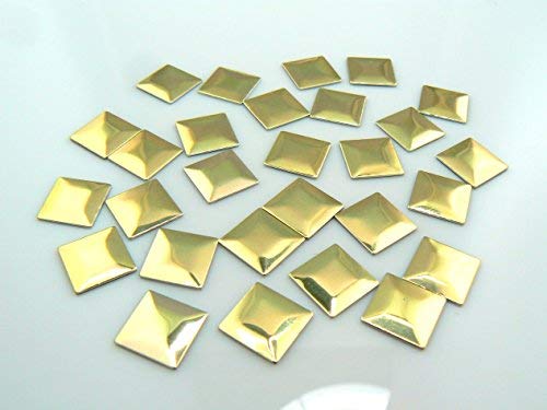 100 Borchie Per Rivetti Di Perle, Borchie Piatte Rivetti Per - Foto 2