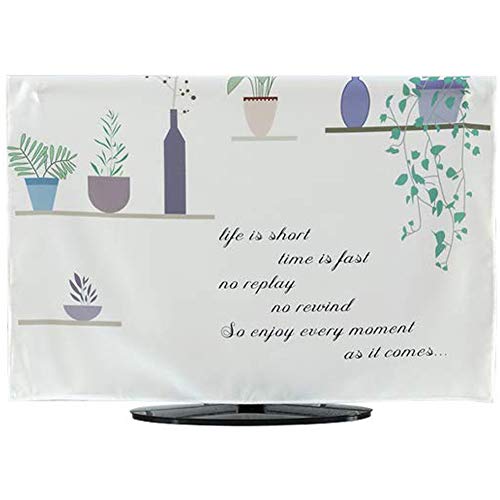 IKENOKOIテレビカバー 防塵カバー 液晶テレビカバー 可愛い 欧米風 42インチ