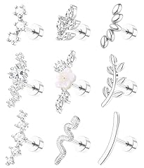 Silver Plated Tone-9Pcs