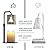 HLTGC Candle Warmer Lamp with Timer Dimmer, with 2 Bulbs,Adjustable Height, for Mom,Birthday Gifts for Women,for Yankee Jars,for Room Home Decor (Black)