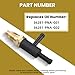 36281-PNA-G01 Air Injection Control Solenoid Valve Compatible with Honda CRV Stream 2.0L 2.4L 2001 2002 2003 2004 2005 2006 2007, Replace for 36281-PNA-G02