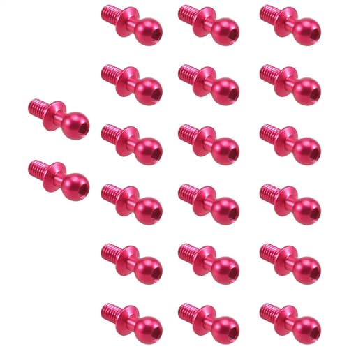 Compatible With Tamiya For TT-01 For TT-02 For Sakura D4 D5 1/10 RC�h���t�g�J�[�p�[�c ���j�o�[�T�� 20�� ���� M3 �Z�p�{�[���w�b�h�l�W RC�J�[�p�[�c�A�N�Z�T���[