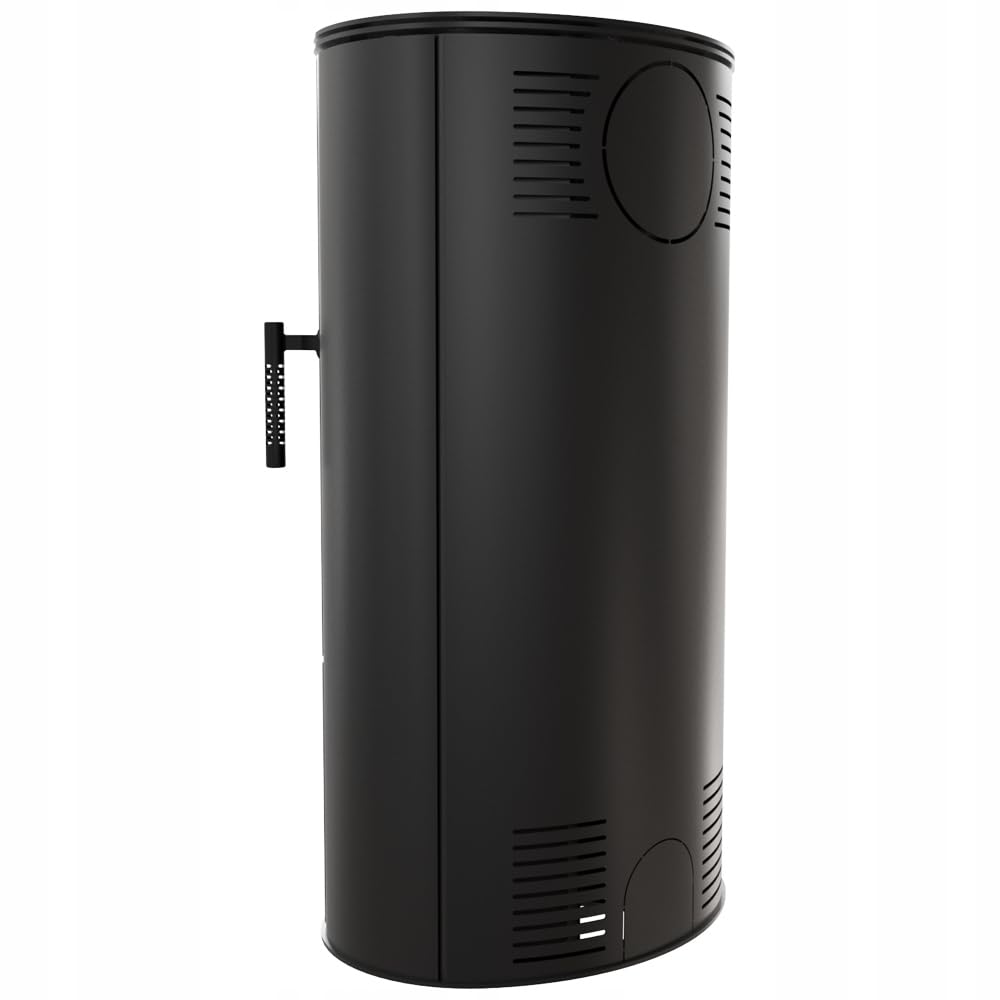 KRATKI Stufa a legna in acciaio ROLLO 7 kW Ø150 A Ecodesign alta efficienza