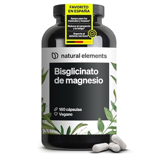 Glicinato de magnesio – 300 mg de magnesio elemental/dosis diaria – suministro para 2 meses con 180 cápsulas – magnesio quelado – inocuo para el estómago, vegano, de alta dosificación
