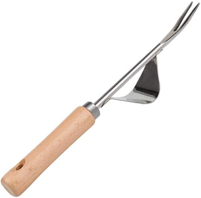 Zhongtou Weed Puller Remover Tool Manual Weeder Tool Long Handle Stainless Steel Hand Block Paving Weeding Tools for Garden Patio Lawn Brick Crack Driveway Path Deep Root Dandelion Transplant