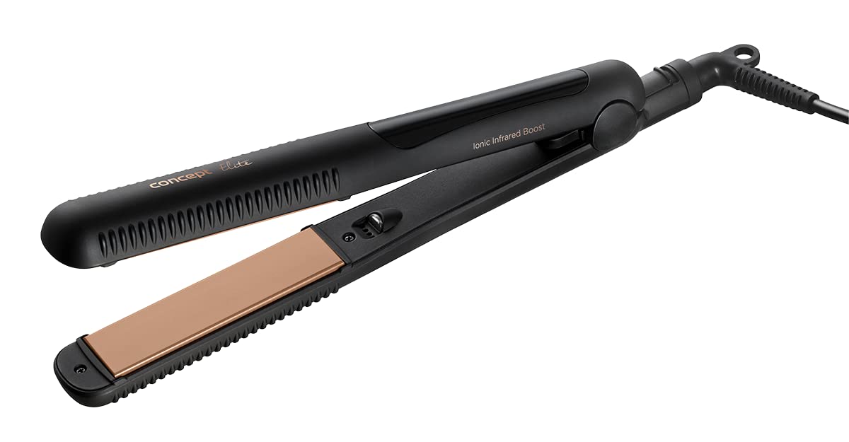 Concept VZ6020 narzędzie do stylizacji włosów prostownica czarna brąz 46 W 2,5 m