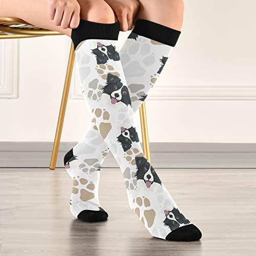 Image of Fisyme Socks for Women Men Warm Comfort Athletic Crew Running Hiking Cycling Compression Socks