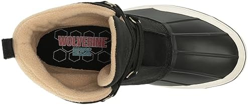 Wolverine Women's Torrent Waterproof Insulated Chukka Snow Boot, Black, 6.5 Wide | Image 4