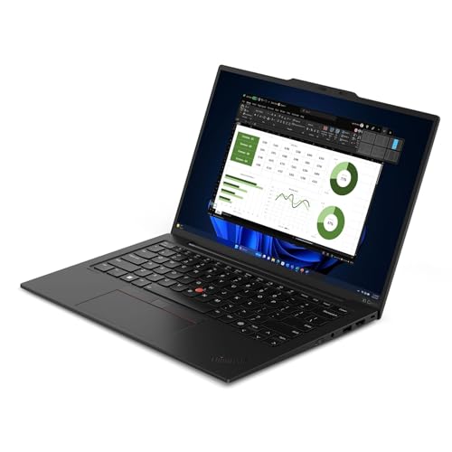 Image of Lenovo ThinkPad X1 Carbon Gen 12 21KC009XUS 14 inch Touchscreen Notebook - WUXGA - Intel Core Ultra 7 165U - vPro Technology - Intel Evo Platform - 32 GB - 1 TB SSD - English Keyboard - Black Paint