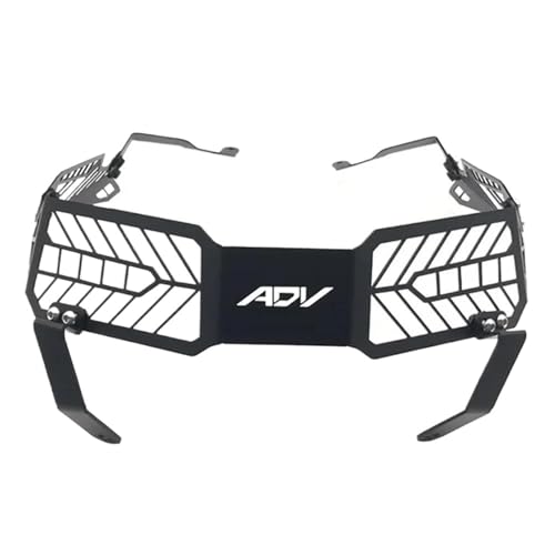 Protecteur d'écran de phare ADV160 grille de protection maille moto noire 2022 2023