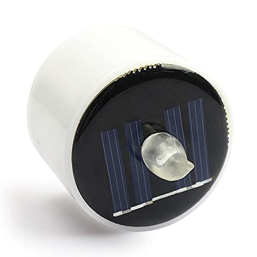 Baoblaze 6 peças Solar Lanterna Luzes do Chá Velas, cintilação recarregável Energia Solar CONDUZIU a