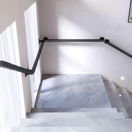 Support mural moderne d'escalier pour sécuriser les marches intérieures glissantes