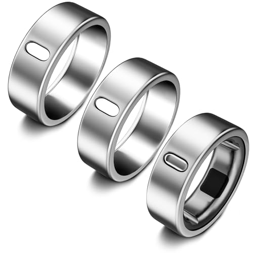 Protège bague Oura Ring Gen 4 pour le sport et la musculation lot de 3 coques argent