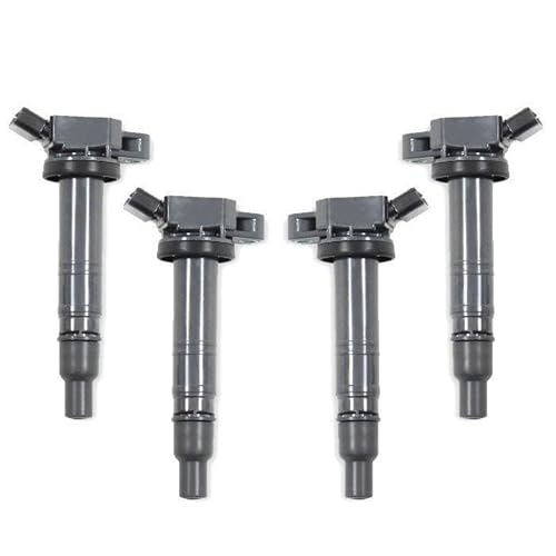 あんしん保証付きアルファード ANH20W イグニッションコイル 保証付 純正同等品 4本 90919-02248 90919-C2006 互換品 スパークプラグ