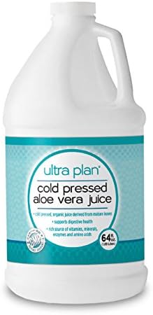 Ultra Plan Cold Pressed Organic Aloe Vera Juice (64 fl oz)