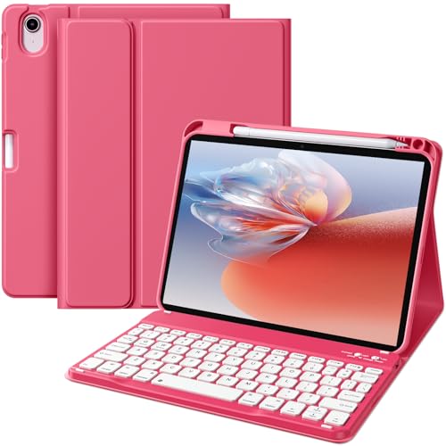 【美品】BT100％ 第10世代 キーボードケース＋ペンシル＋充電器セット タブレットケース カバー ipad 第10世代キーボード付きケース」の人気