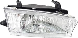 Evan Fischer Passenger Side Headlight Compatible with 1997-1999 Subaru Legacy Partslink SU2503103