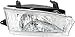 Garage-Pro Driver and Passenger Side Headlight for Subaru Legacy 1997-1999 Halogen With bulb(s) Production Date From May 1997 Replaces# 84001AC232 84001AC222