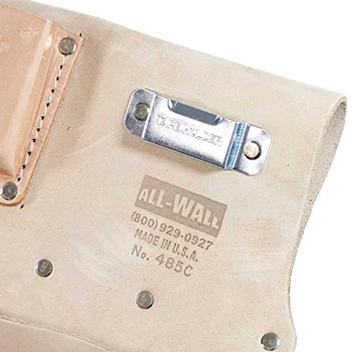 8-Pocket Drywall Hangers Pouch with Tape Clip