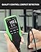 Coating Thickness Gauge Industrial-814 | High-Precision Paint Thickness Meter for Ferrous & Non-Ferrous Metals | Dual Probe, 0–50 mils Range, ±2% Accuracy, Calibration & Alarm