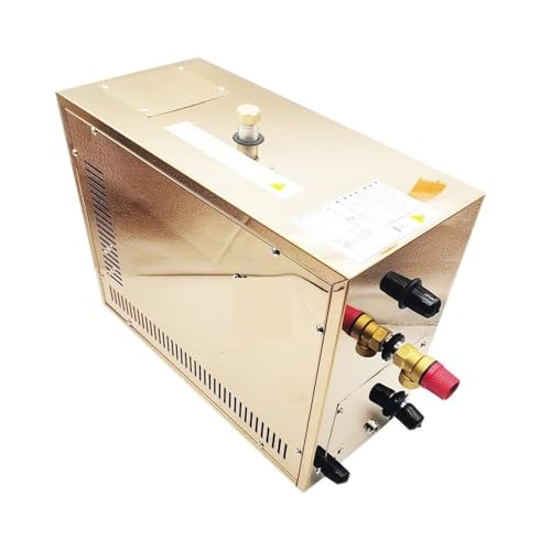 Generador de vapor para sauna, Generador de automático de acero inoxidable, máquina de baño de for sala de Sauna con descalcificación automática for sala de Spa, controlador Digital de 12kw para Domés