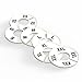 discount sizing 6 Sets of Generic Clothing Round Rack Size Dividers (XS-XXL) (White)