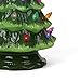 Milltown Merchants Ceramic Christmas Tree - Tabletop Tree with Lights - (11.5