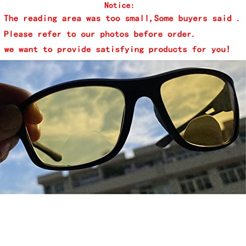 Night Vision Bifocal Reading Glasses with UV Protection Lens for Men's & Women,Outdoor Cycling Driving Sports Readers2