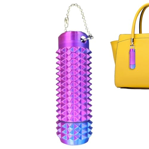 リトル・ウーチーズ・ペイン・フィジェット、3.15インチ ペインスティミングフィジェットキーリング、3Dプリント スパイキーグリッピースティムキーチェーン 感覚玩具、ポータブルスティムツール ストレス解消玩具、クールなパーティーバッグフィラー、大人と子供用