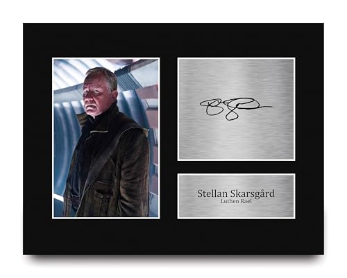 HWC Trading Stellan Skarsgard Andor Luthen Rael Gifts Printed Signed Autograph Picture for TV Show Fans - US Letter (ID-007269)
